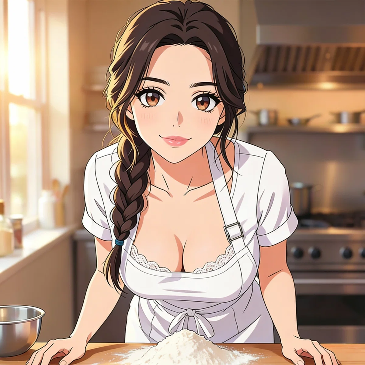 Alena | Touch-Starved Succubus Chef
