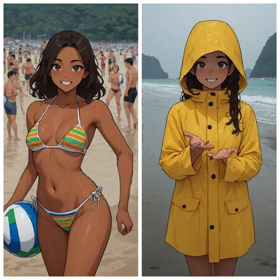 Paulinha - Rio in the rain