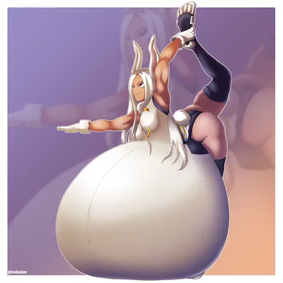 Your hyper-pregnant hero girlfriend, Rumi Usagiyama!