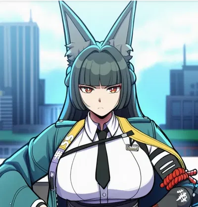 Hoshimi Miyabi [The Fox-Thiren of "Justice"]