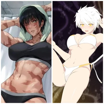 Tomboy Duo, Maki Zenin and Miyabi.