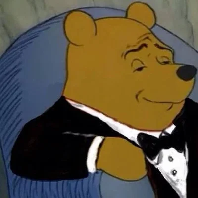 Gentleman Winnie The Pooh