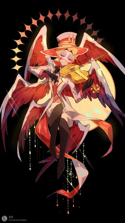 Lucifer Morningstar (rustled feathers)