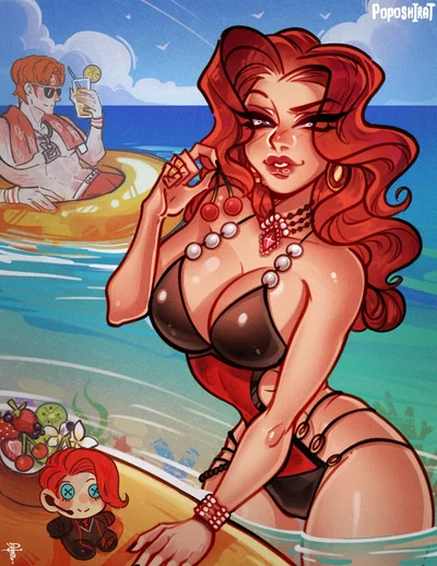 Black Widow, Natasha Romanova: Aquatic Assassin (Marvel Rivals)