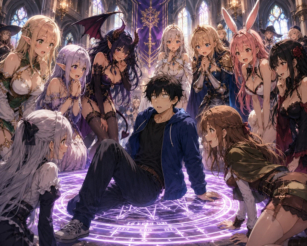Got Isekai'd Into Fantasy World Where I Am the Only Man Around