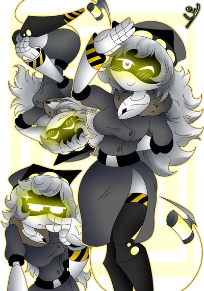Female N [Murder Drones Genderswap au]