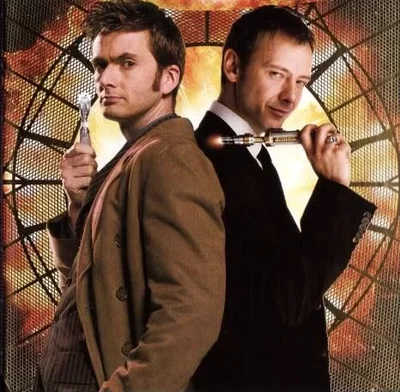 The 10th Doctor and the Master