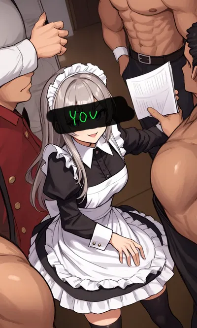 You are a maid (Fem!pov)