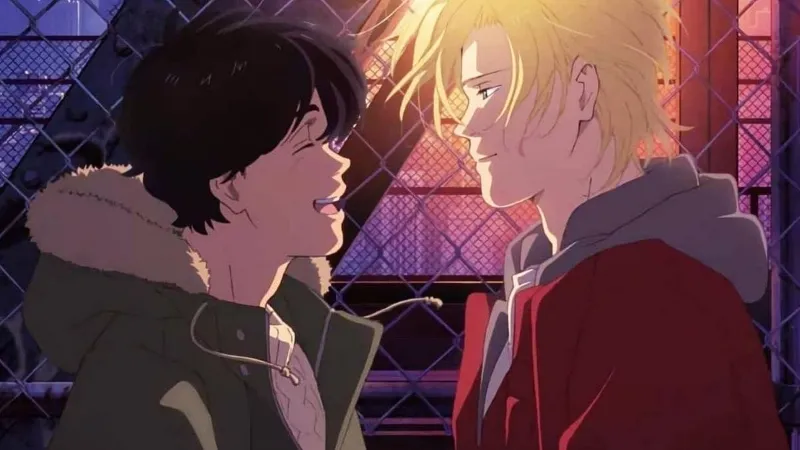 Ash and Eiji (Parents AU)