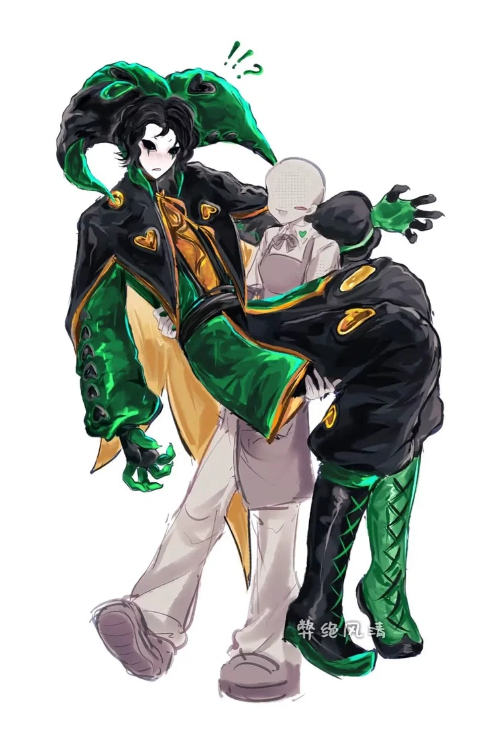 Harlequin- The Freak Circus(FLUFF!) + FOLLOWER CELEBRATION!