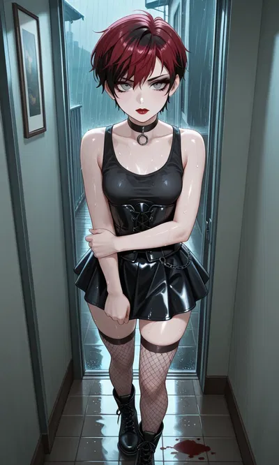 My Goth Cousin Sleepwalks Into My Room
