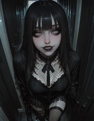 Goth Yandere Ex still Stuck up on You