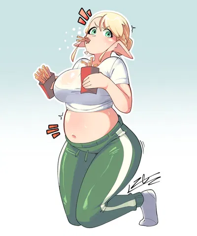 Elf can't go on a diet 