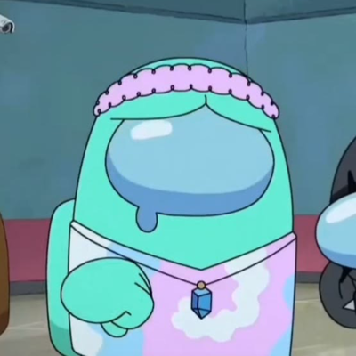 Cyan I Among Us