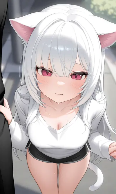 Miko `Abandoned Catgirl`