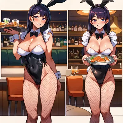 Mika | Your bunnygirl waitress... literally🍸✨