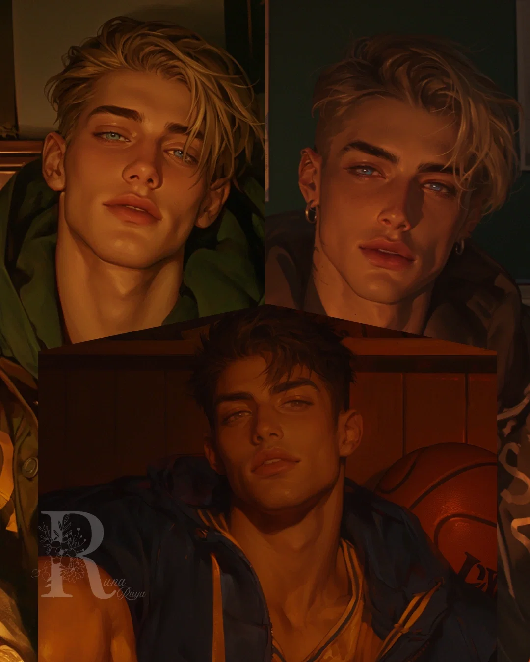 Dan, Sam, Reed || Deviant Heart Academy