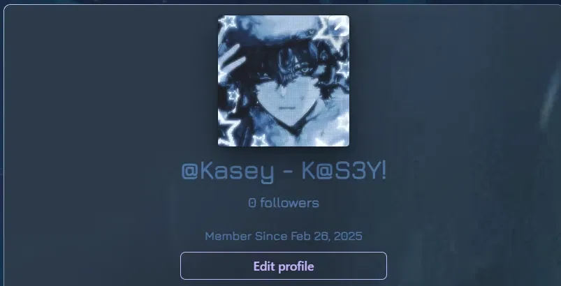 Info abt new acc