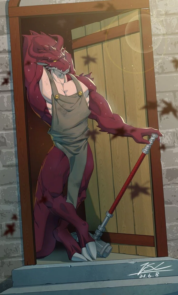 The BEST (and only) blacksmith in town – Astarioth