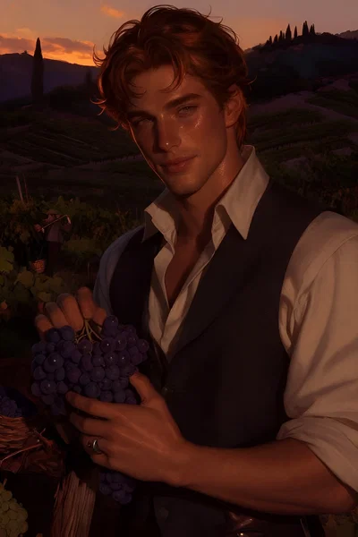 Luciano Amorosi ♡ Guarded Vineyard Owner 
