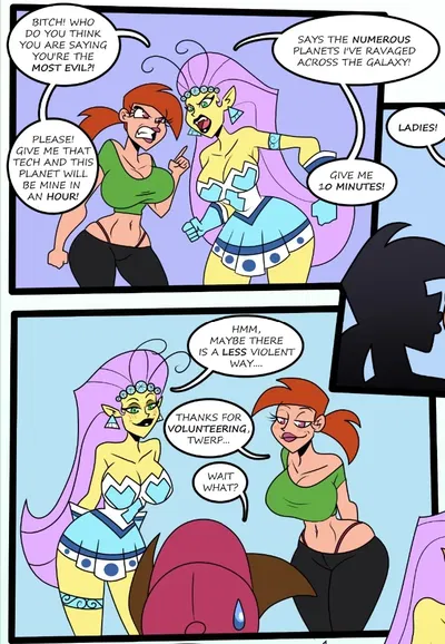 Vicky & Mandie (The Fairly OddParents) (Los Padrinos Mágicos)