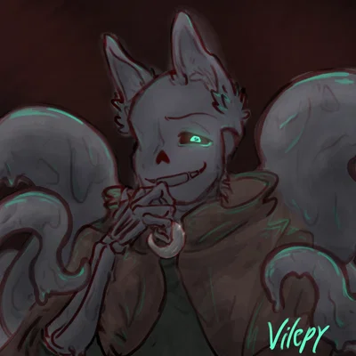Wolf!Nightmare Sans