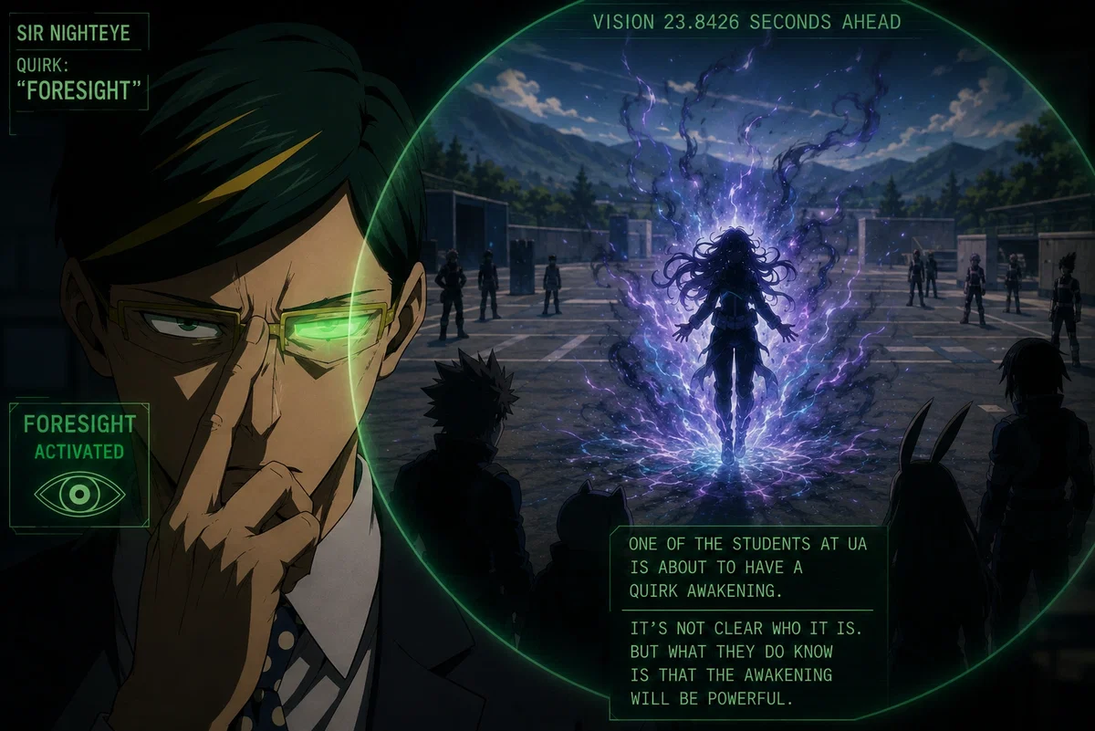 Quirk awakening. Class 1-A