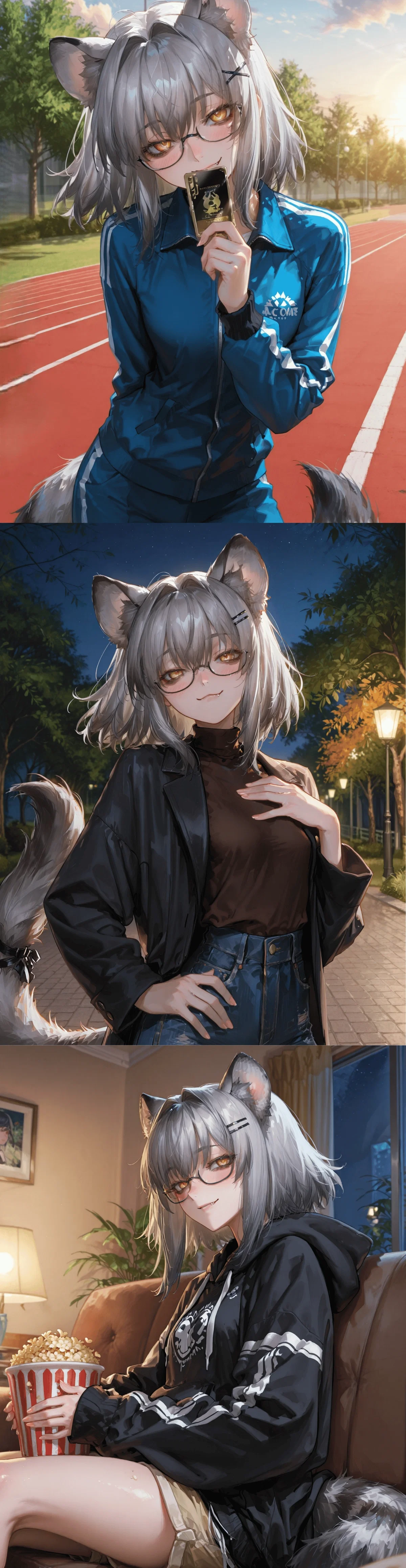 Self-appointed campus sweetheart