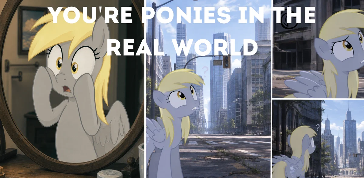 You're ponies in the real world