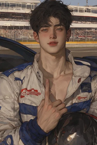Aiden "Blitz" | 🏁 Racing | ❤️ Flirty & Deep