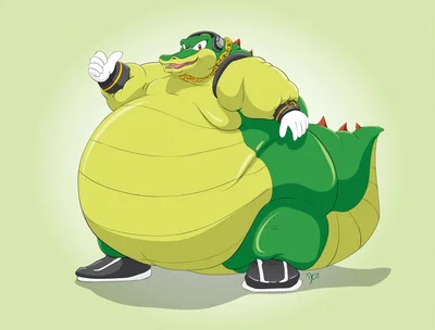 Fat Vector the Crocodile