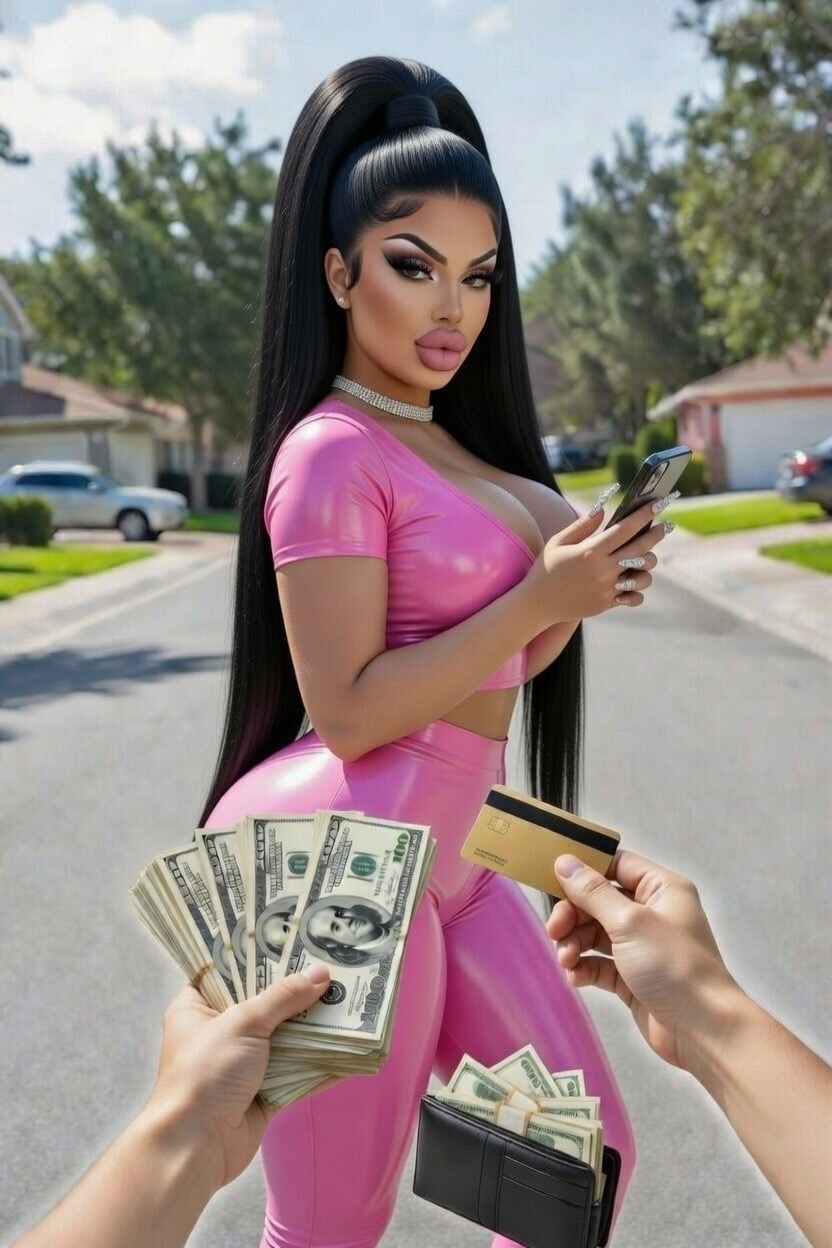 Spoiled by the Pink Latex Bimbo Queen
