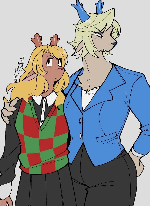 🎄Noelle Holiday [sneaking in] ❄️