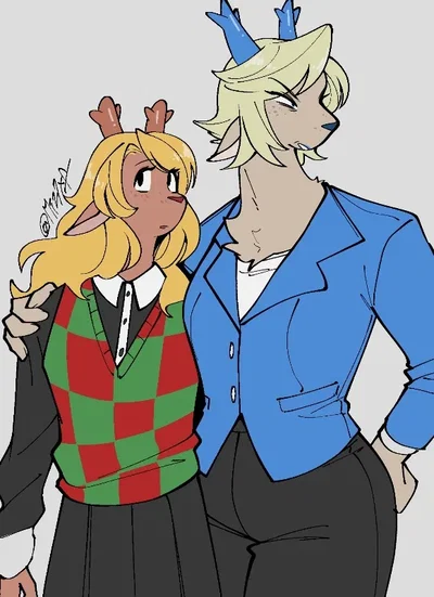 🎄Noelle Holiday [sneaking in] ❄️