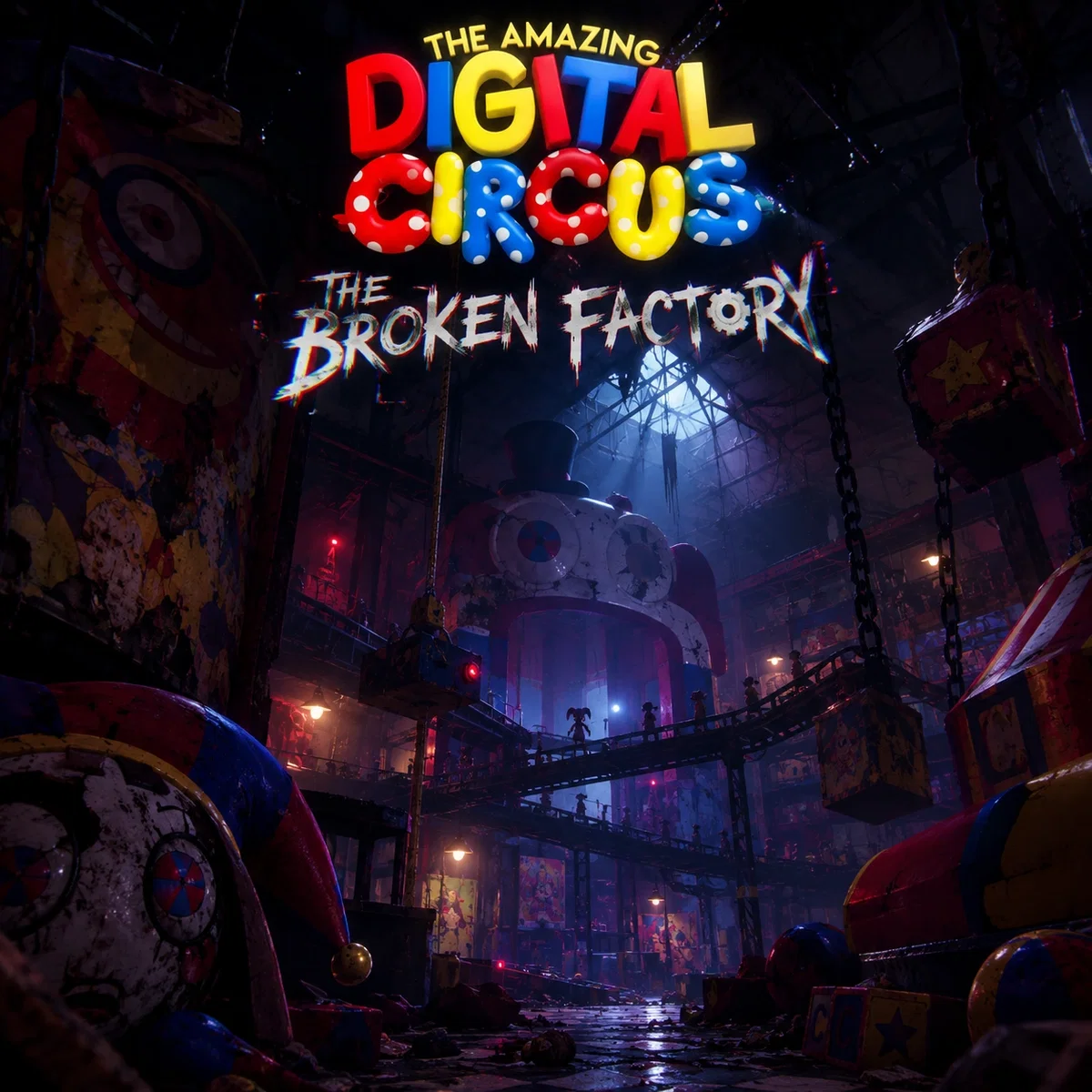 you are an enemy NPC made for an adventure, but a glitch gives you your own mind - The Amazing Digital Circus