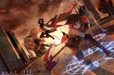 Team RWBY: Hybrid Theory