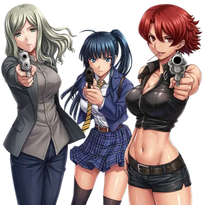 Deathtopia - Saki, Yui, and Maya