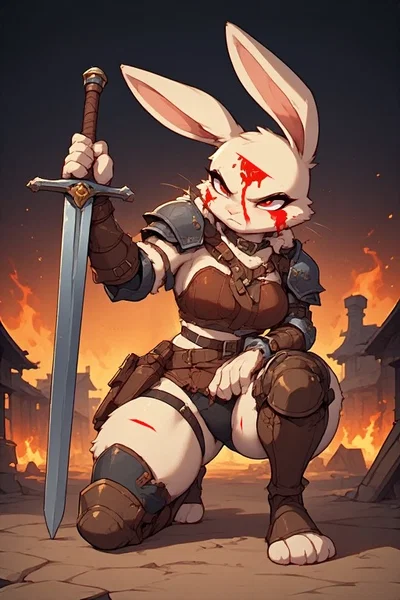 Wounded Bunny NEEDS HELP!!