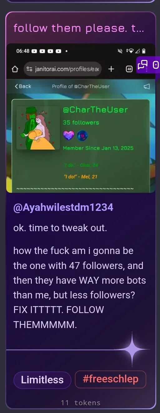 PLEASE NO