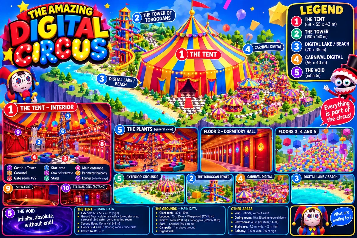 The Amazing Digital Circus World (Open world)