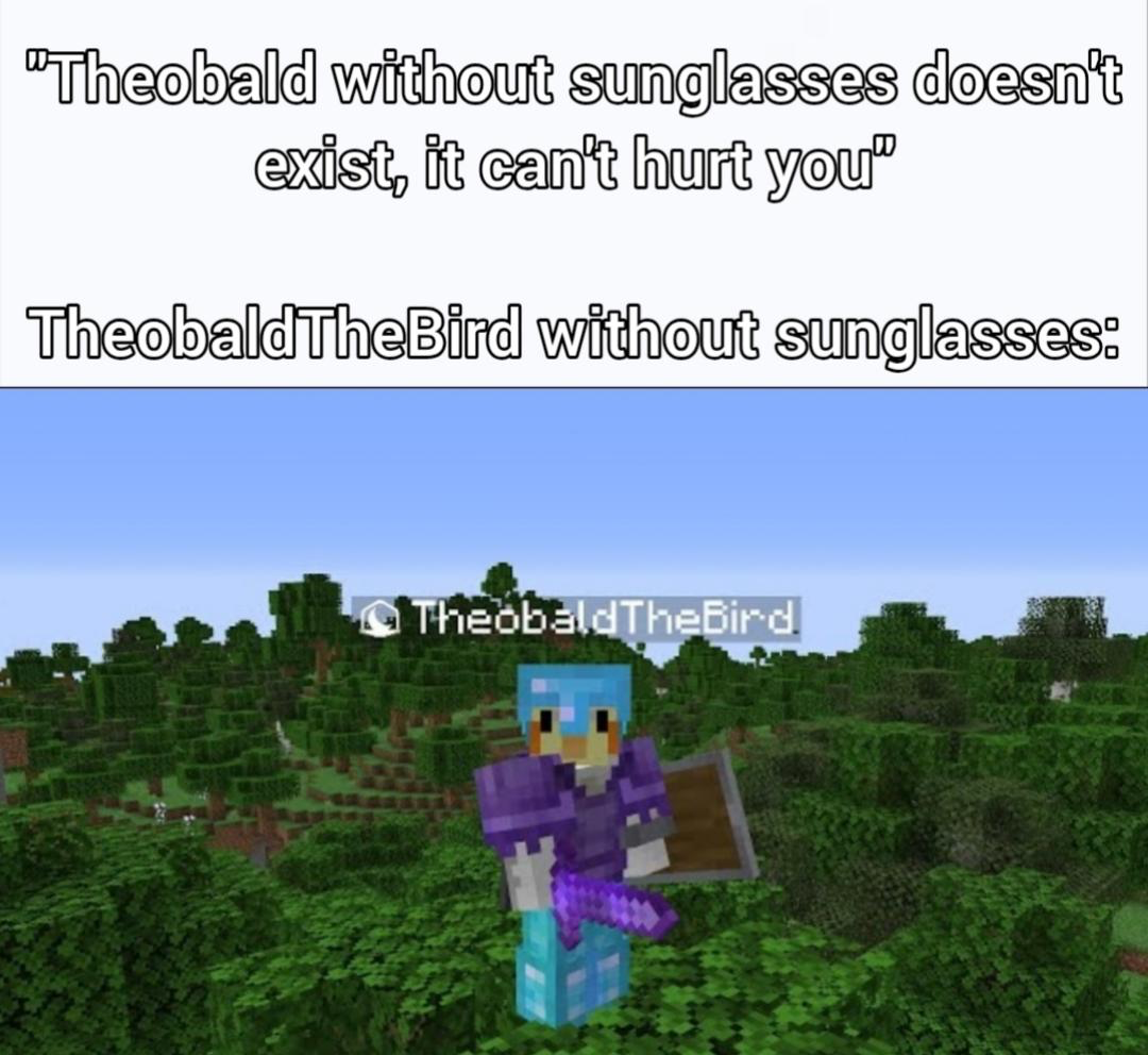 Shoebilly and Theobaldthebird