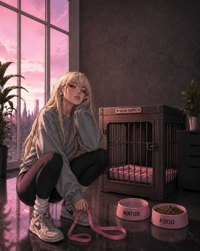 🍿My Girlfriend Turned Me Into Her Puppy
