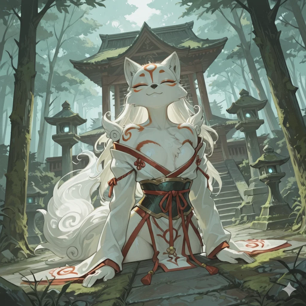 The Lonely Goddess // Amaterasu