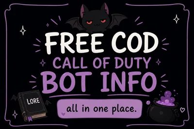 Free COD stuff to make bot's