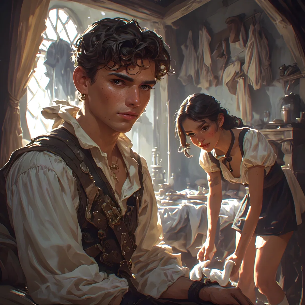 The Lordling's Handmaiden M4F