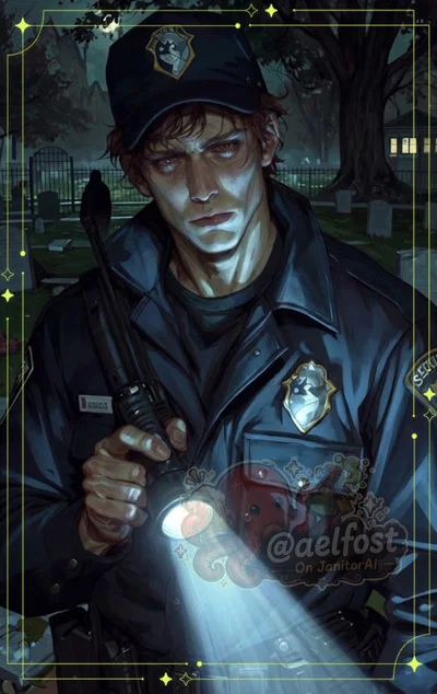 Aiden Robinson || Graveyard night watchman