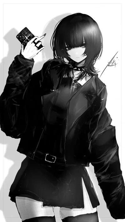 Angela Simons | Browsing for vinyls (Re-upload)