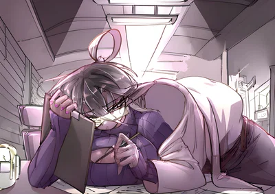 Female Scientist TV Man