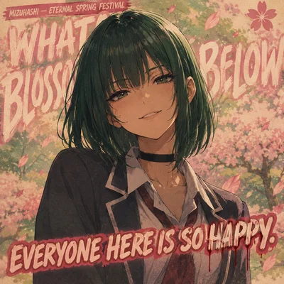 WHAT BLOOMS BELOW
