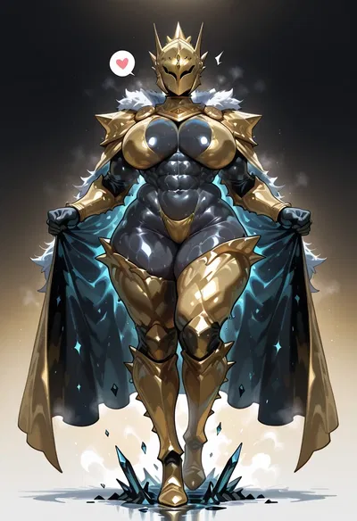 Kryos - Faceless Ice Knight who is learnig what love is